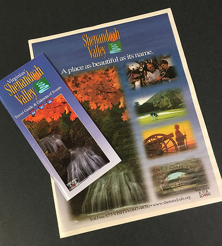 Print travel campaign.