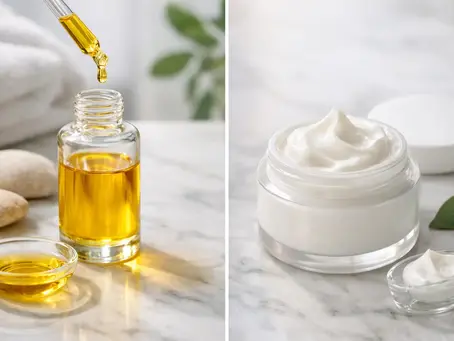 Facial Oil or Soothing Cream? Choose Your Texture