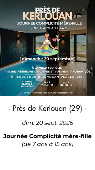 Journée Complicité Mère-Fille (de 7 à 15 ans) - Drôles De Bretonnes - Bretagne