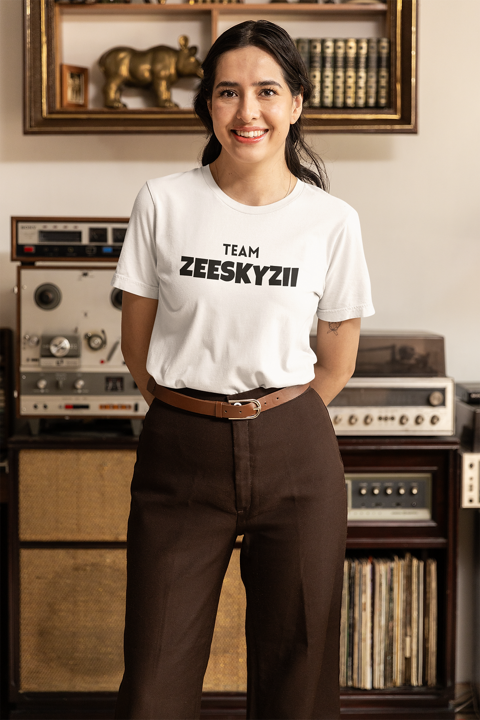 Thumbnail: Team Zeeskyzii T-Shirt  (White)