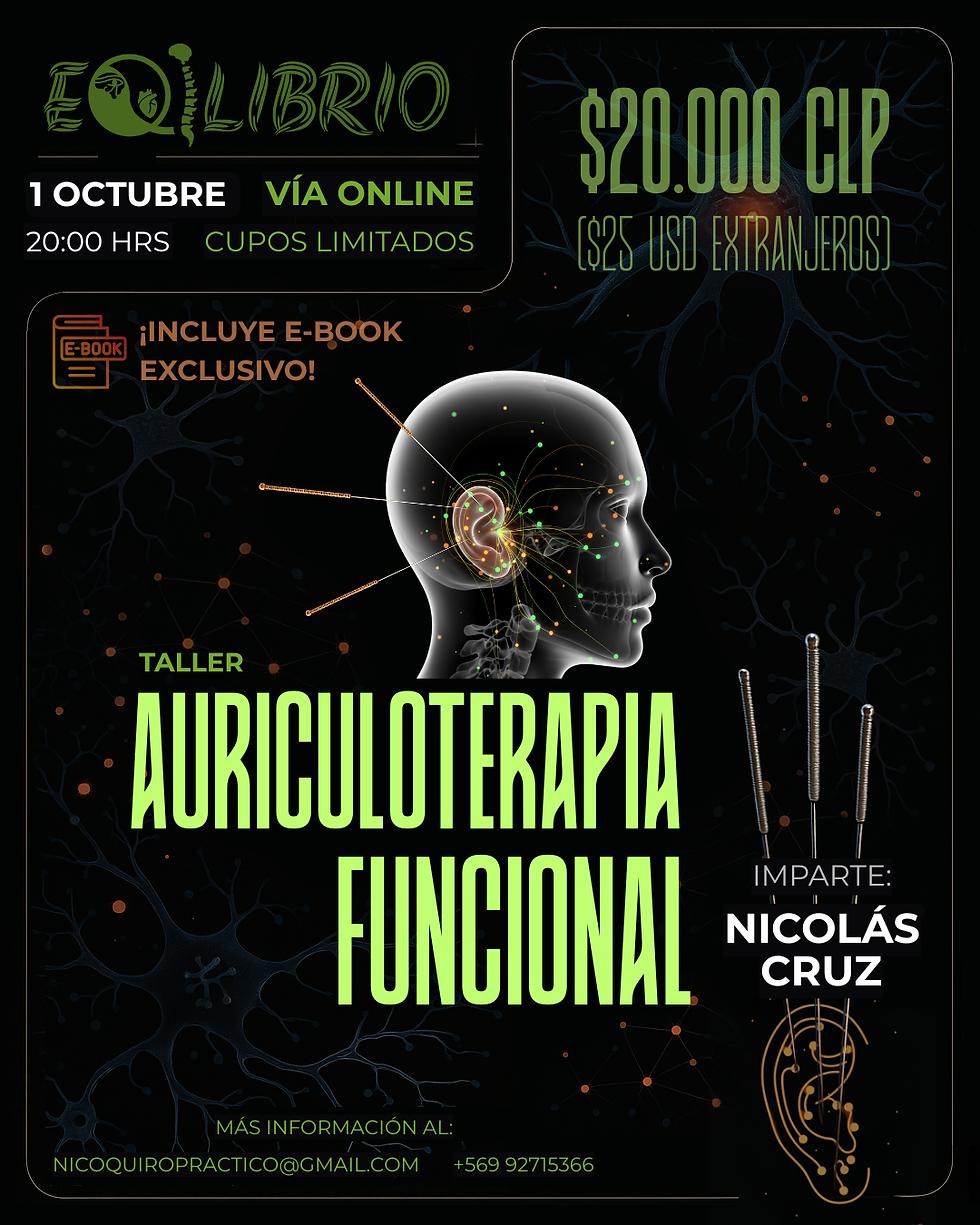 AURICULOTERAPIA FUNCIONAL
