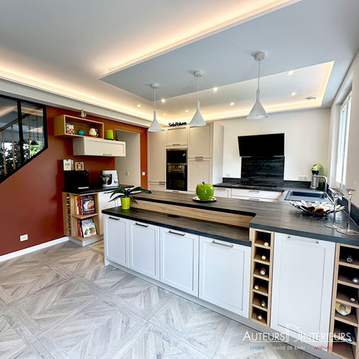 Cuisine ouverte par Auteurs D'Intérieurs, Plaisir