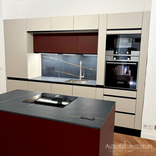 Cuisine ouverte style moderne par Auteurs D'Intérieurs, Plaisir