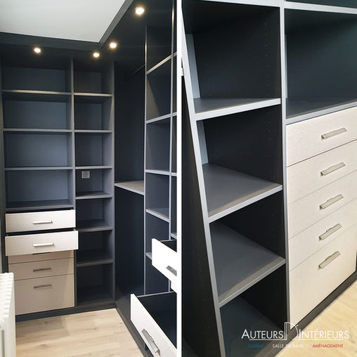 Aménagement placard dressing par Auteurs D'Intérieurs, Plaisir