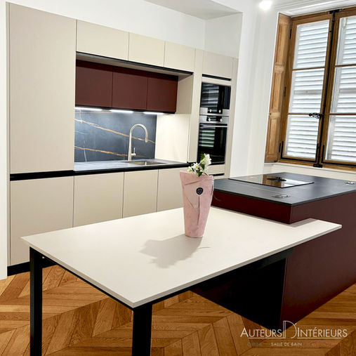 Cuisine ouverte style moderne par Auteurs D'Intérieurs, Plaisir