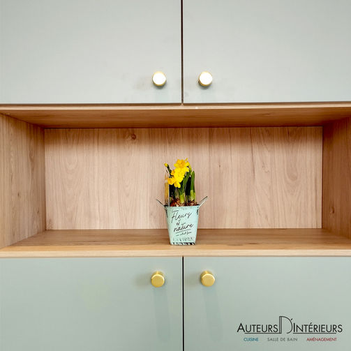 Meuble rangement moderne bois par Auteurs D'Intérieurs, Plaisir