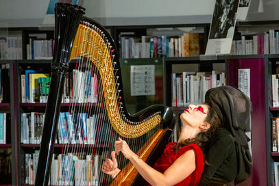 Iris Torossian dans le spectacle Kidoaïraku, Photo de Jean-François Tourniquet