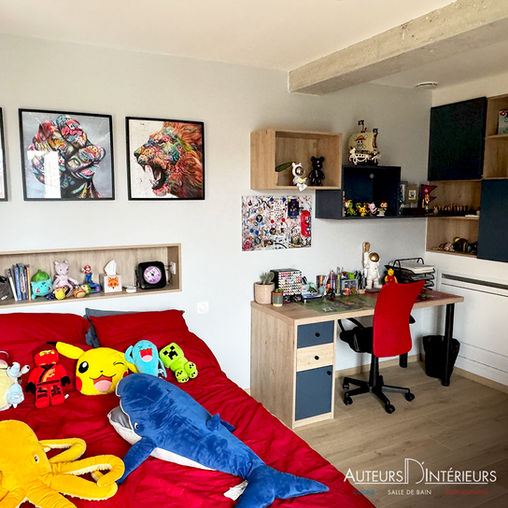 Aménagement chambre par Auteurs D'Intérieurs, Plaisir