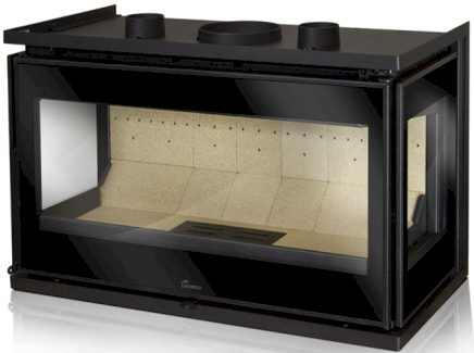 RECUPERADOR A LENHA ADOUR 800 3 VISÕES LACUNZA