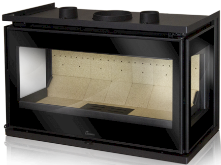 RECUPERADOR A LENHA ADOUR 700 3 VISÕES LACUNZA