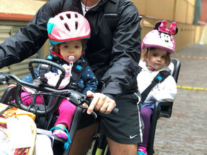Pedalando em família