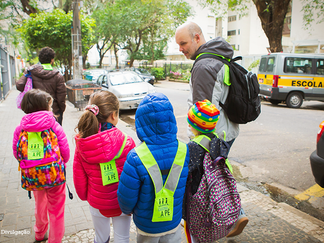 Mobilidade ativa e escola devem andar juntas