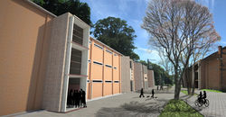 Praça central do Núcleo da Criança