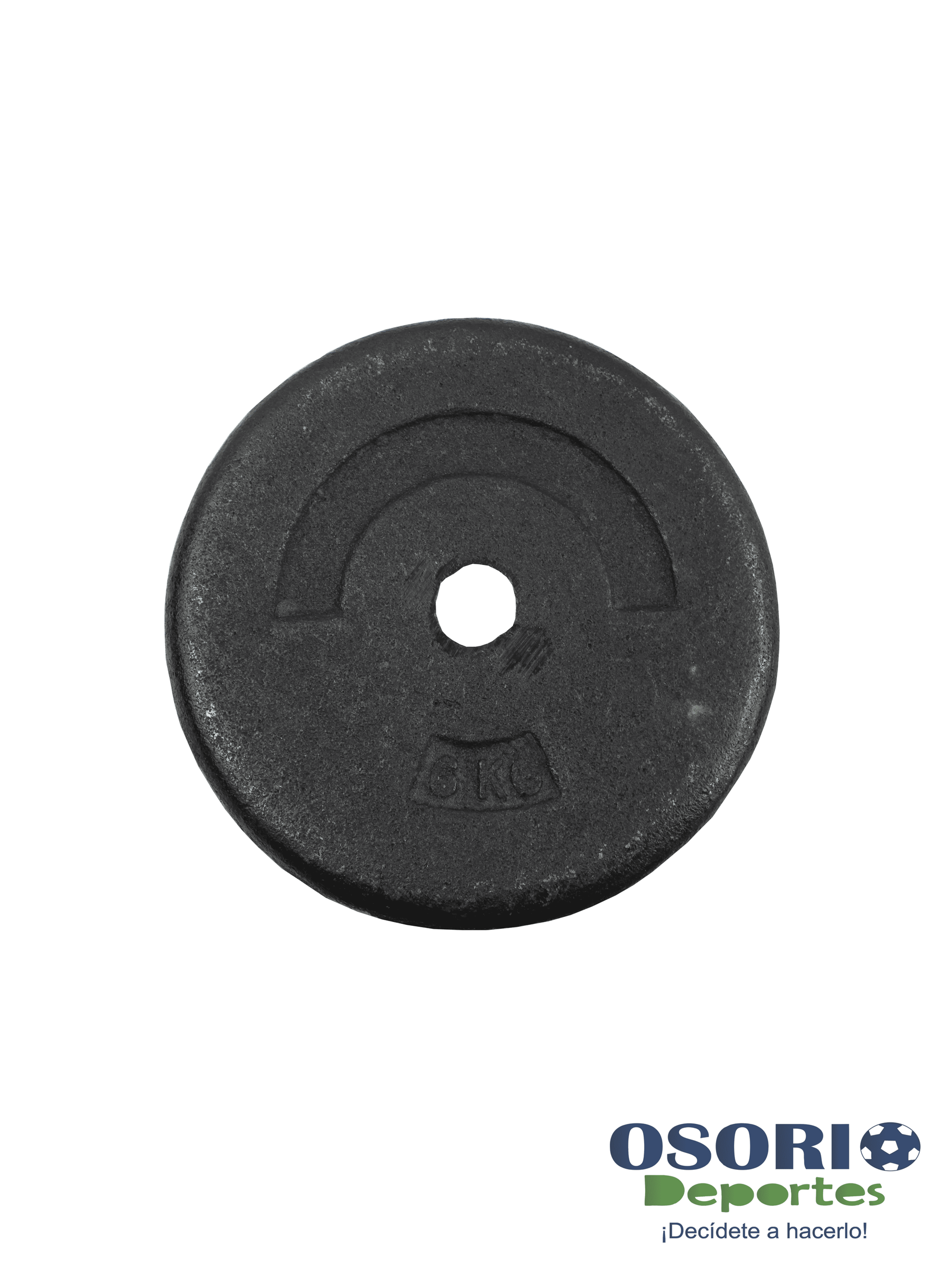 Disco para pesas de 6 kg