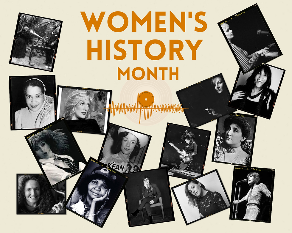 Pictured (left to right) Fanny Cochrane Smith, Georgia Lee, Renee Geyer, Chrissy Amphlett, Sandy Evans, Ruby Hunter, Joy Mckean, Vicky Gordon, Courtney Barnett, Tina Arena, Helen Reddy, Nellie Melba, Judy Bailey, Kate Ceberano, Jann Rutherford. Note: this list is not exhaustive, and is a mere snapshot of the many women that have contributed to our Australian music industry.