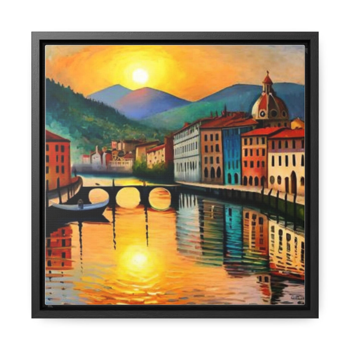 Gallery Canvas Wraps, Square Frame