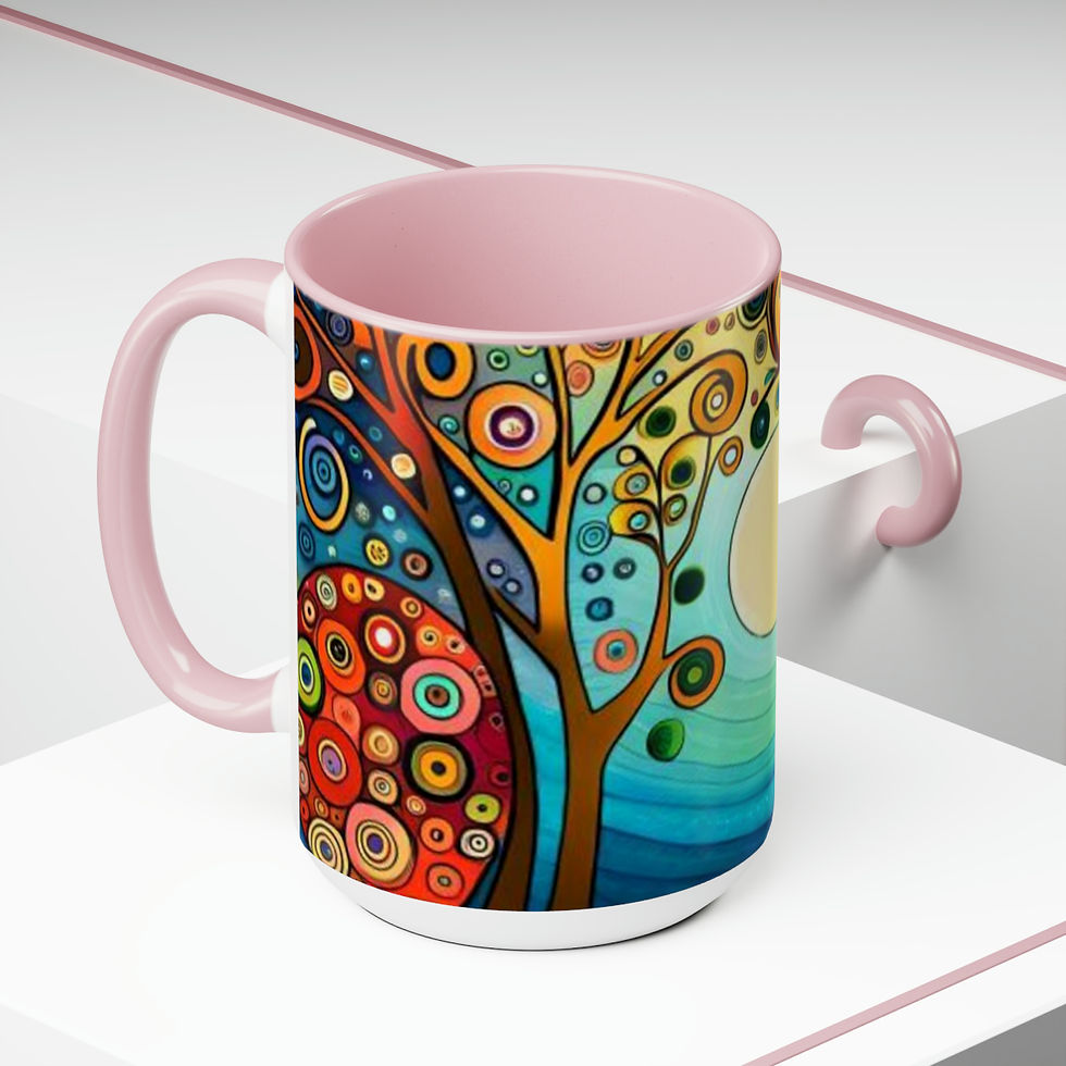 Miniatura: Two-Tone Coffee Mugs, 15oz