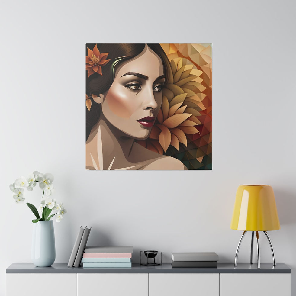 Miniatura: Matte Canvas, Stretched, 0.75"
