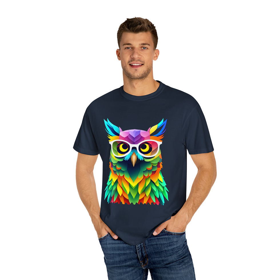 Miniatura: Unisex Garment-Dyed T-shirt