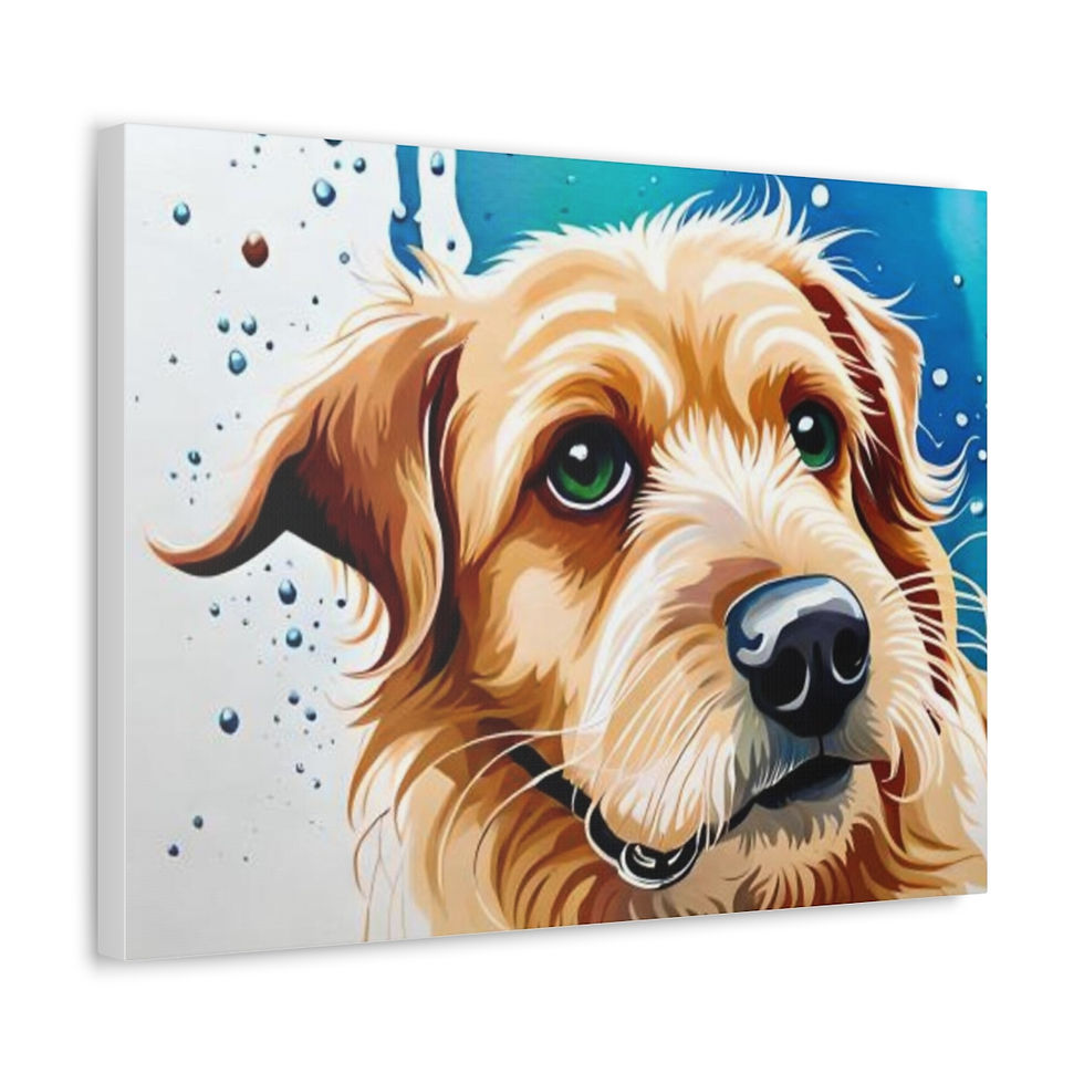 Miniatura: Dog Stretched Canvas mod 2693