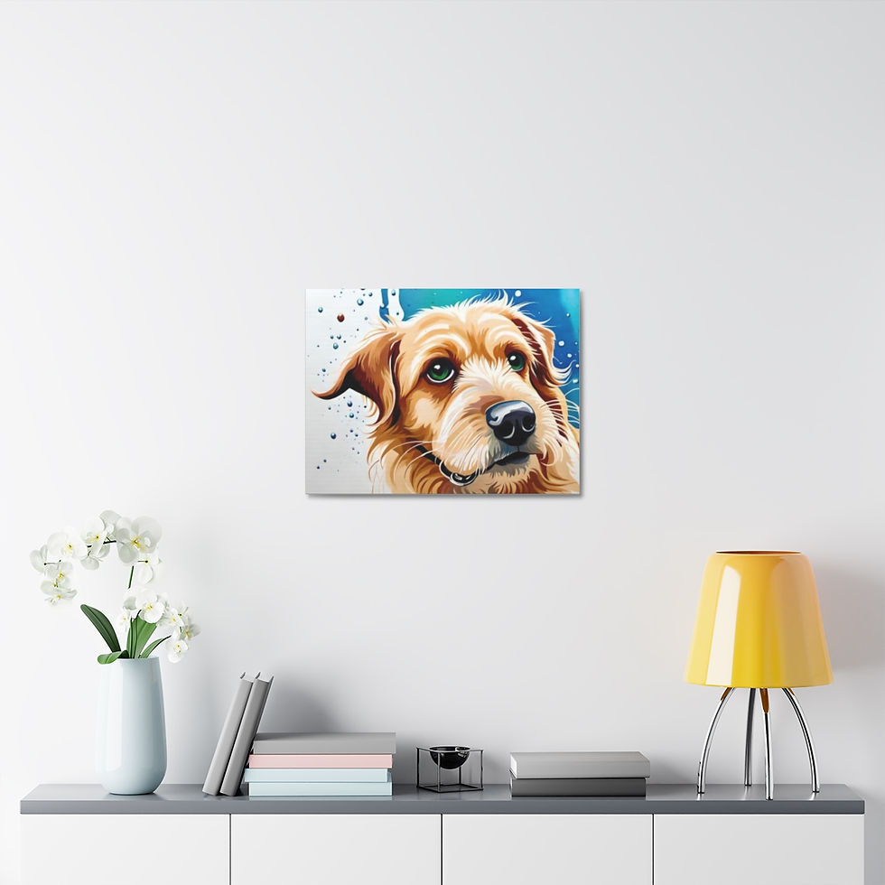 Miniatura: Dog Stretched Canvas mod 2693