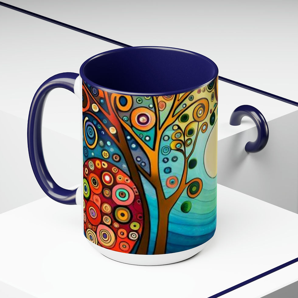 Miniatura: Two-Tone Coffee Mugs, 15oz