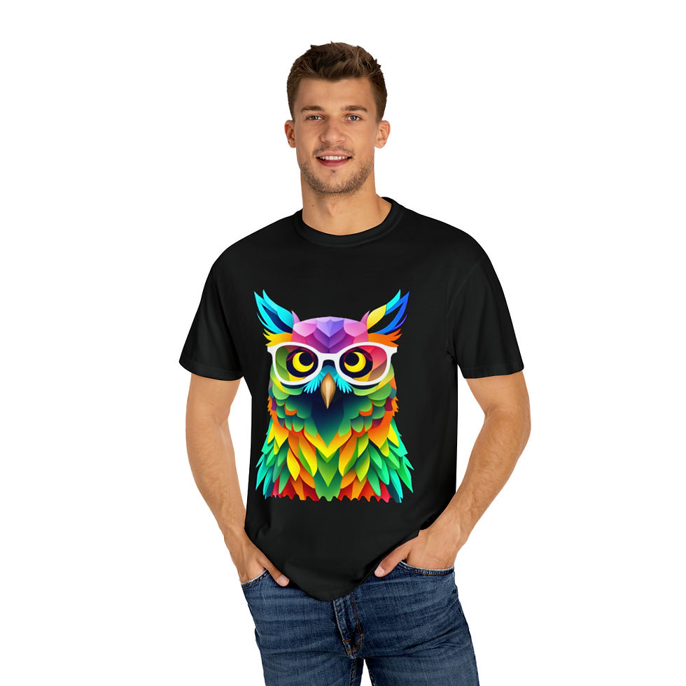 Miniatura: Unisex Garment-Dyed T-shirt