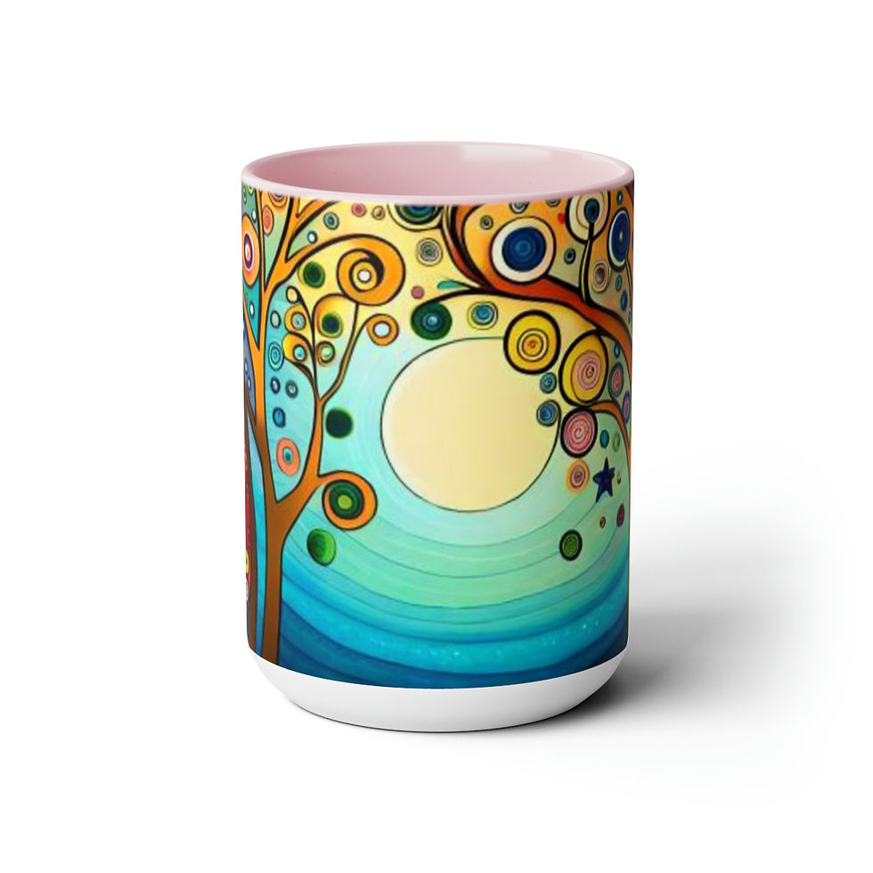 Miniatura: Two-Tone Coffee Mugs, 15oz