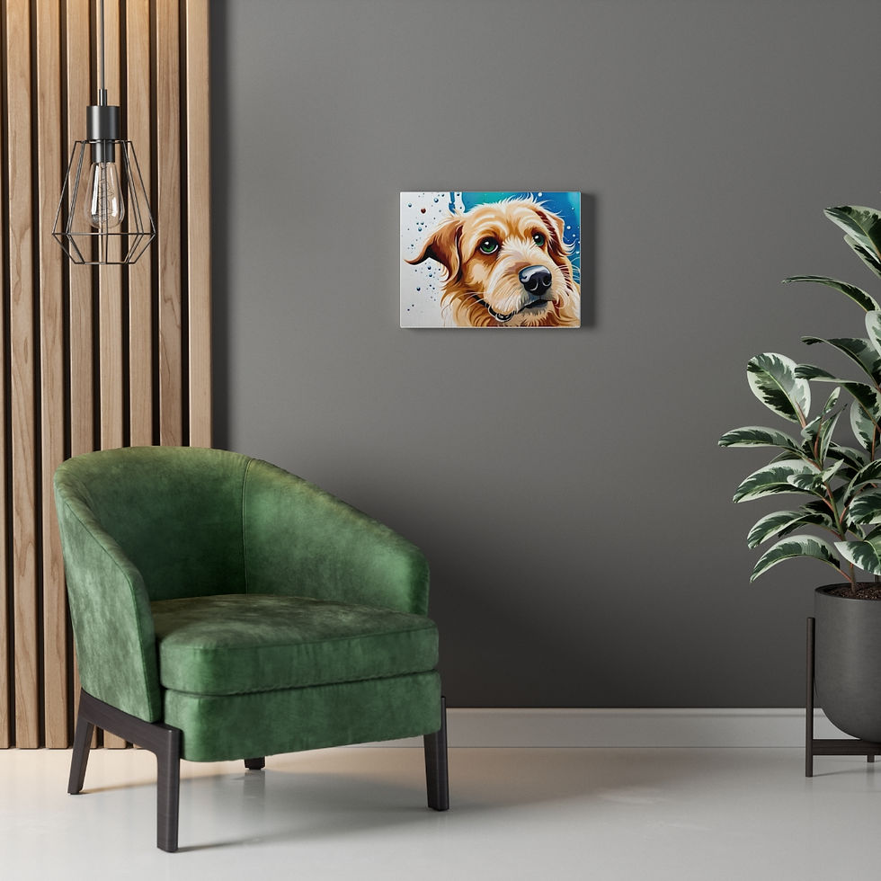 Miniatura: Dog Stretched Canvas mod 2693