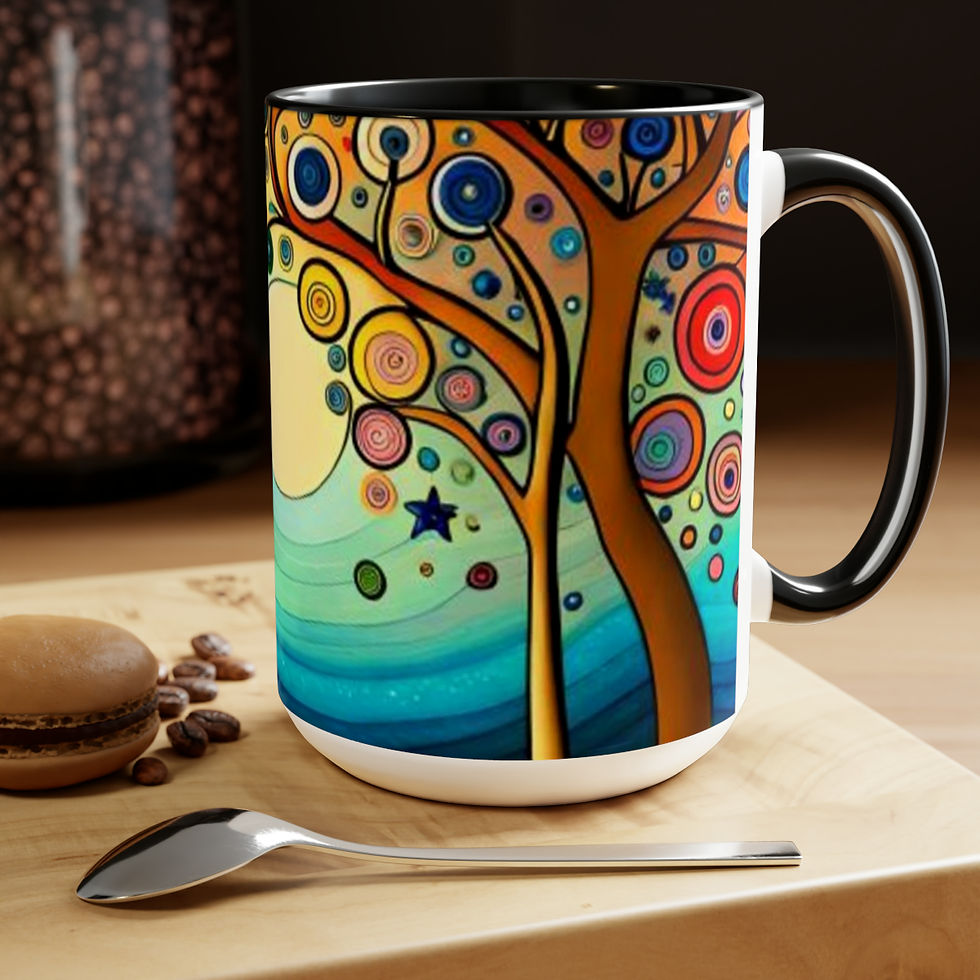 Miniatura: Two-Tone Coffee Mugs, 15oz