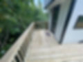 Wood Tiny Home Deck 2