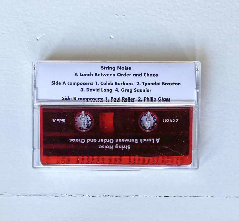Thumbnail: String Noise - A Lunch Between Order And Chaos