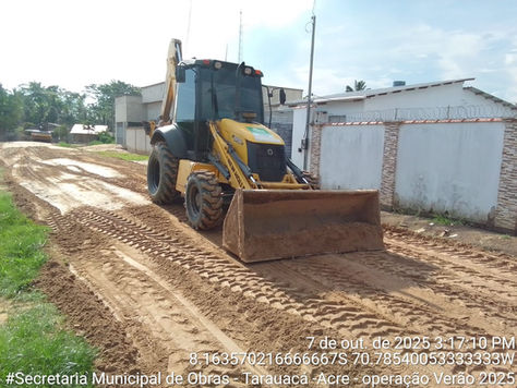 Prefeitura de Tarauacá Avança com Obras de Melhorias no Bairro Ipepaconha