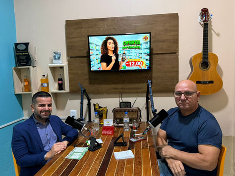 Prefeito Rodrigo Damasceno destaca desafios e planos para Tarauacá em entrevista no Podcast Encontro Marcado