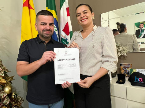 Prefeito Rodrigo Damasceno sanciona lei que estabelece tempo máximo de espera em agências bancárias de Tarauacá