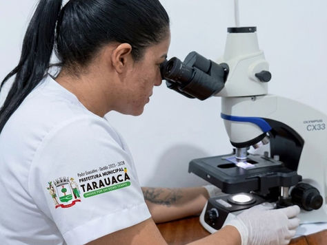 Prefeitura de Tarauacá oferece exames de microscopia para malária e leishmaniose na UBS Porto Marques