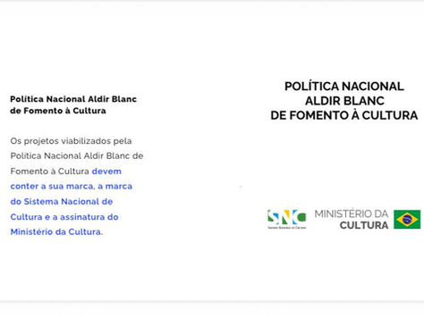 RESULTADO FINAL DAS INSCRIÇÕES – EDITAIS DA POLÍTICA NACIONAL ALDIR BLANC DE FOMENTO À CULTURA