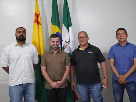 Prefeitura de Tarauacá recebe representantes da empresa LCM e reforça avanços nas obras da BR-364
