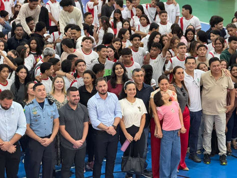 Prefeito Participa da Inauguração da Quadra Poliesportiva do IFAC, Fortalecendo Esporte e Educação