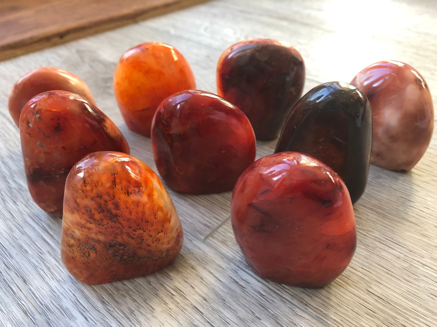 Carnelian Freeforms - Small 