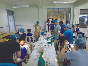 Club Conducts Dental Mission at Sisters of Mary 
