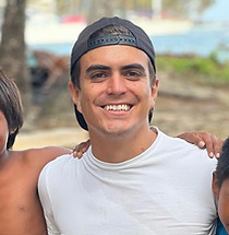 Meeting locals in San Blas