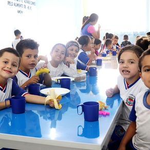 Alimentação escolar de Piên alia qualidade nutricional e fortalecimento da agricultura familiar