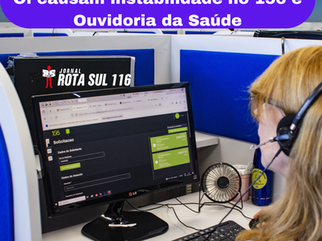 Problemas técnicos na operadora Oi causam instabilidade no 156 e Ouvidoria da Saúde