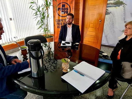 UFPR Visita Deputado Toninho Wandscheer e agradece emenda de Bancada no valor de R$: 10 milhões