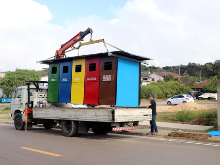 Comunidades do Avencal e Trigolândia recebem ecoponto