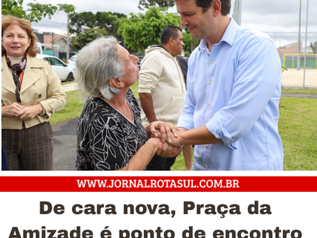 De cara nova, Praça da Amizade é ponto de encontro da vizinhança do Uberaba