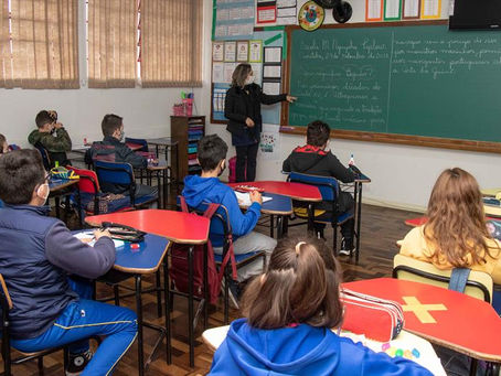 70% dos estudantes optaram pelo formato presencial das aulas