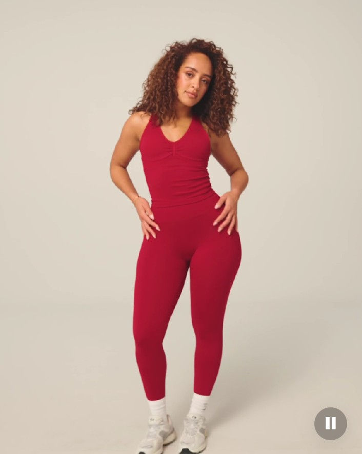 Lift Seamless Leggings - Carmine Red