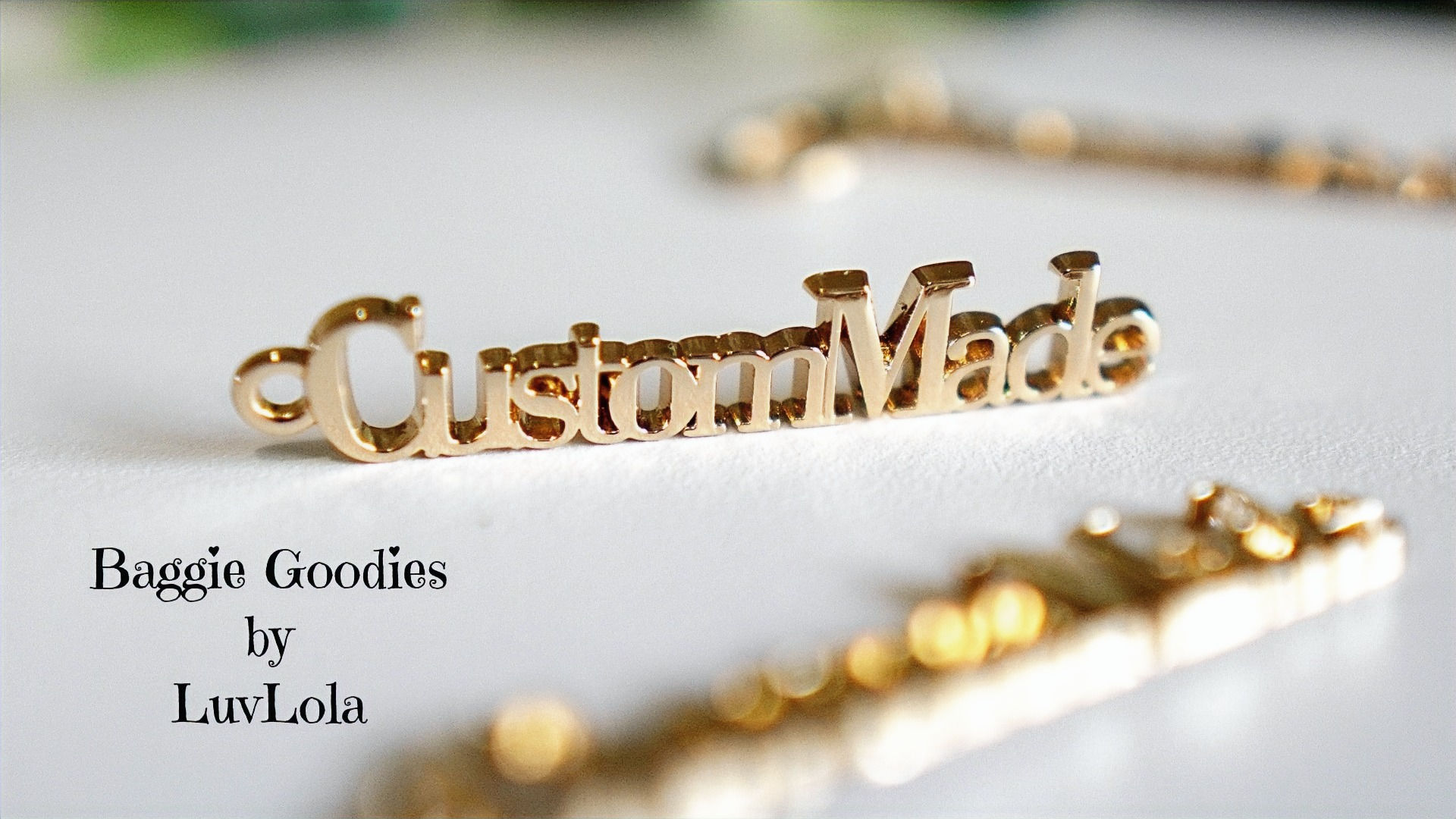 CustomMade label - single